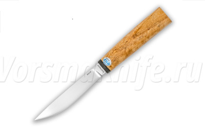 Якутский нож, 95Х18, карельская береза